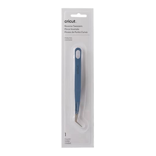 Cricut® Blue Reverse Tweezers